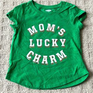Old Navy Toddler Mom's Lucky Charm Shirt - Size 2T